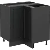 Vicco R-Line Hoekkast – 75.6 cm zonder werkblad Antraciet landhuis
