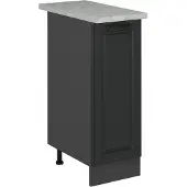 Vicco Apotheekkast R-Line Antraciet landhuis 30 cm WB Marmer, Model 53394