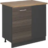 Vicco R-Line Hoekkast – 86 cm, WB Eik Edel grijs