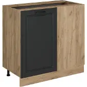 Vicco Hoekkast R-Line Antraciet landhuis 86 cm zonder werkblad, Model 53448