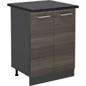 Vicco R-Line Keukenonderkast – 60 cm, WB Antraciet Edel grijs