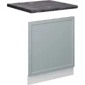 Vicco Fame-Line Frontpaneel – 60 cm, WB Antraciet Licht blauw-grijs