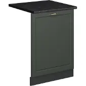 Vicco Vaatwasserfrontpaneel Fame-Line Groen-Goud Landhuis 60 cm , WB Antraciet, Model 55315