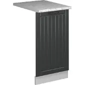 Vicco Fame-Line Vaatwasserfrontpaneel – 45 cm, WB Marmer Antraciet landhuis