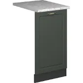 Vicco Fame-Line Vaatwasserfrontpaneel – 45 cm, WB Marmer Groen-Goud Landhuis