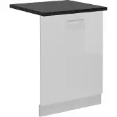 Vicco R-Line Vaatwasser deksel – 60 cm, WB Antraciet Wit Hoogglans