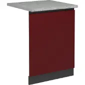 Vicco R-Line Vaatwasserfrontpaneel – 60 cm, WB Marmer Rood