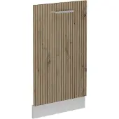 Vicco R-Line Vaatwasserfrontpaneel – 45 cm zonder werkblad Artisanaal eiken