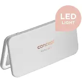 Concept Make-upspiegel met LED-verlichting, wit, model KZ2010