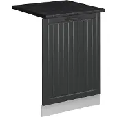 Vicco Fame-Line Vaatwasserfrontpaneel – 60 cm, WB Antraciet Antraciet landhuis