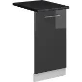 Vicco Fame-Line Vaatwasserfrontpaneel – 45 cm, WB Antraciet Antraciet Hoogglans