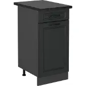 Vicco R-Line Keukenonderkast – 40 cm, WB Antraciet Antraciet landhuis