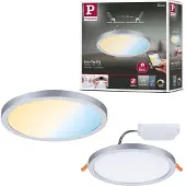 Paulmann 93045 AREO VariFit TuneW Zigbee LED-inbouwpaneel LED 13 W Chroom (mat)