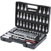 Ks Tools Set van 61 stuks ringsteeksleutels, 3/8 inch