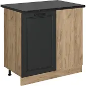 Vicco R-Line Hoekkast – 86 cm, WB Antraciet Antraciet landhuis