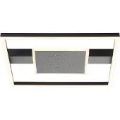 Brilliant Reno - Plafondlamp - LED 30W - 3000K - Zwart