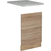 Vicco R-Line Voorpaneel vaatwasser – 45 cm, WB Marmer Sonoma