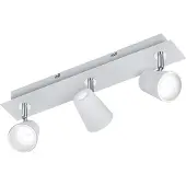 TRIO NARCOS - Spot - Wit mat - incl. 3x SMD 6,5 W - Plafondbevestiging - Patroon bescherming - Niet dimbaar