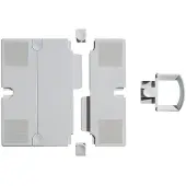 Novus 795+0902+000 Uitbreidingsplaatset voor telefoonklem – lichtgrijs