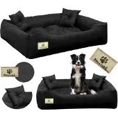 AIO Factory Hondenbed PRESTIGE, 145x115 cm, waterdicht, zwart