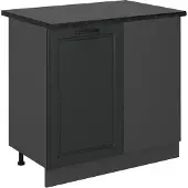 Vicco R-Line Hoekkast – 86 cm, WB Antraciet Antraciet landhuis