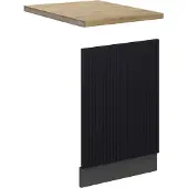 Vicco Fame-Line Frontpaneel – 45 cm, WB Eik Zwart gestreept