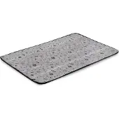 AIO Factory Hondenbedmat 100x70 cm waterdicht botten zwart