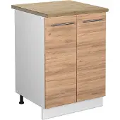 Vicco Keukenonderkast Fame-Line Krachtige eik goud 60 cm , WB Eik, Model 46439