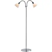 Nordlux Vloerlamp Ray 2-lichts chroom