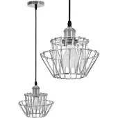 Toolight Hangende Plafondlamp APP943-1CP Set Chroom
