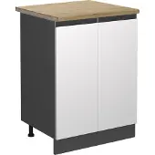 Vicco R-Line Keukenonderkast – 60 cm, WB Eik Wit