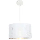 Globo Witte hanglamp Barca Ø 38cm
