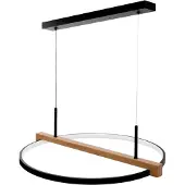 Toolight App1530-Cp Hanglamp Zwart 54X60X45Cm