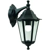 Nordlux Klassieke wandlamp Cardiff zwart down