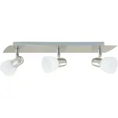 Eglo Plafondspot Enea Beam 3-lichts nikkel mat