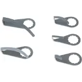 Ks Tools Schabkerkling, gebogen, gebogen, gebogen, klinglengte 18 mm 515.5093