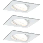 Paulmann 93472 Inbouwlamp Set van 3 stuks 19.5 W Wit (mat)