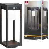 Paulmann Solar LED-lichtobject Solar Marisol Bewegingsmelder IP44 3000K 350lm Zwart