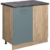 Vicco R-Line Hoekkast – 86 cm, WB Antraciet Blauw-grijs