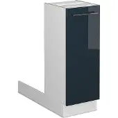 Vicco Fame-Line Keukeneiland – 30 cm zonder werkblad Donkerblauw hoogglans