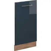 Vicco Fame-Line Vaatwasserfrontpaneel – 45 cm zonder werkblad Donkerblauw hoogglans