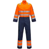Portwest MV29 Modaflame RIS Marine/Oranje Overall