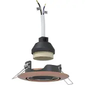 vidaXL Spotje 12 st Koper 9 x 9 x 2.5 cm Metaal