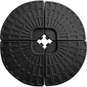 Happy Garden Set van 4 SAINT MALO ronde tegels