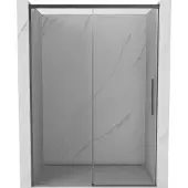 Mexen Rox schuifdouchedeur 160 , transparant, geborsteld gun gray - 8C2-160-000-66-00