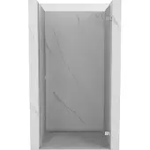 Mexen Lunar-B douchedeur scharnierend rechts 60 , transparant, chroom - 832-060-000-01-00-P