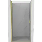 Mexen Mist-B draaideur douche 100 , transparant, goud geborsteld - 8A2-100-000-55-00