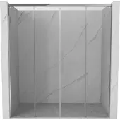 Mexen Rox schuifdeur voor douche 170 , transparant, chroom - 8C2-170-002-01-00