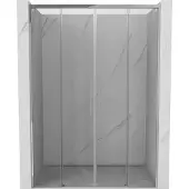 Mexen Rox schuifdouchedeur 140 , transparant, chroom - 8C2-140-002-01-00