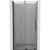 Mexen Velar schuifdouchedeur 120 , transparant, zwart - 871-120-000-01-70